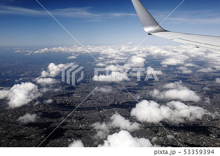 東京上空 東京上空 53359394