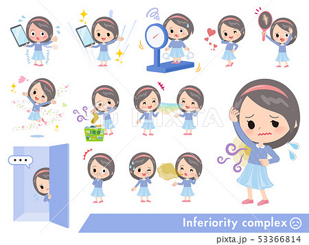 Blue clothing girl_complex Blue clothing girl_complex 53366814