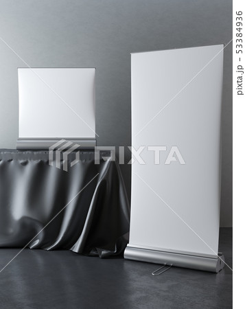 mock up poster stands for advertising display 53384936