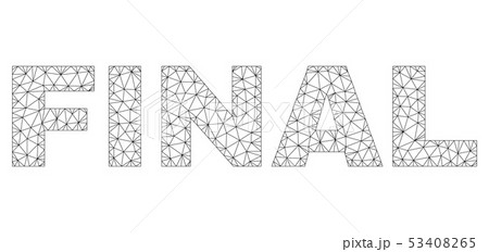 Polygonal Mesh FINAL Text Label Polygonal Mesh FINAL Text Label 53408265