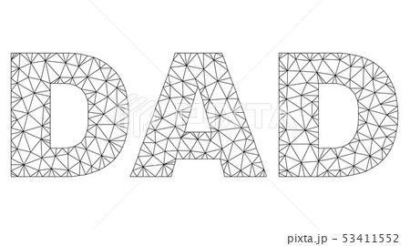 Polygonal 2D DAD Text Label 53411552