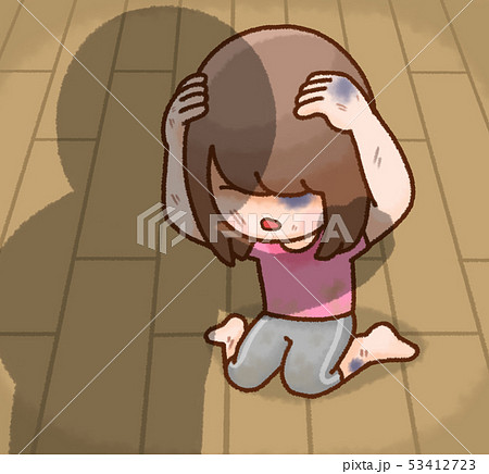 女の子のイラストのイラスト素材