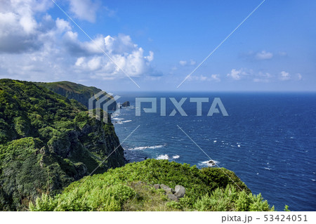 天売島 観音崎展望台 53424051