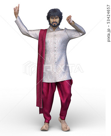 インドの男性のイラスト素材