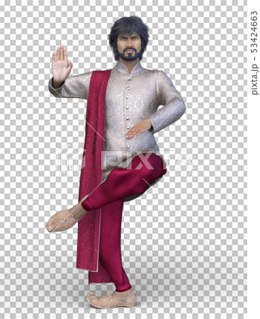 インドの男性のイラスト素材