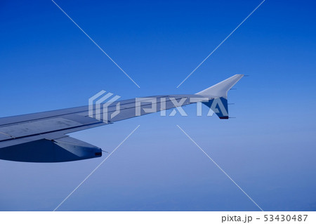 飛行機窓から見た風景 飛行機窓から見た風景 53430487