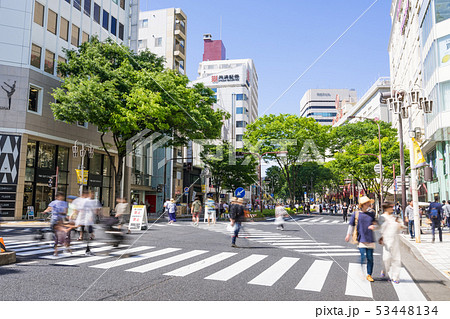 名古屋市 中区 栄 街並み 大津通 スクランブル交差点 松坂屋名古屋店 南大津通歩行者天国 名古屋市 中区 栄 街並み 大津通 スクランブル交差点 松坂屋名古屋店 南大津通歩行者天国 53448134