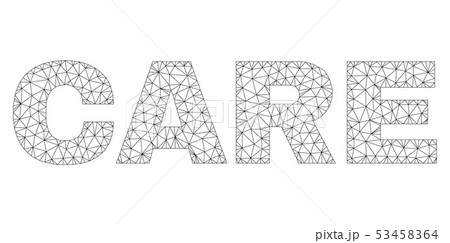 Polygonal Carcass CARE Text Tag Polygonal Carcass CARE Text Tag 53458364