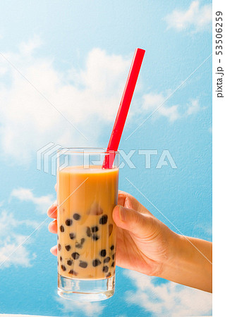 タピオカアイスティー Asian style Tapioca bubble tea タピオカアイスティー Asian style Tapioca bubble tea 53506259