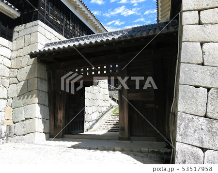 松山城の一ノ門 松山城の一ノ門 53517958