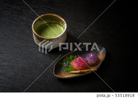 抹茶　茶道　Traditional beauty green tea of ​​Japan 53518918