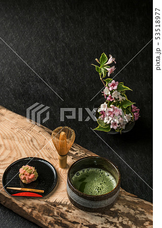 抹茶　茶道　Traditional beauty green tea of ​​Japan 53518977
