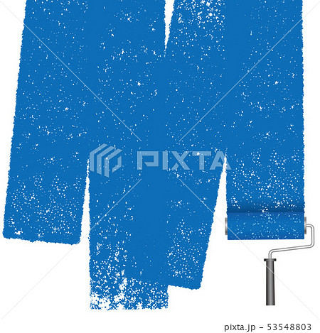 ペイントローラーで塗った背景イラスト 53548803