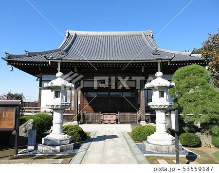 坂東市の高声寺（本堂） 53559187