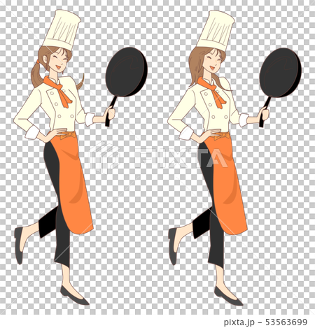 女の子のシェフ 53563699