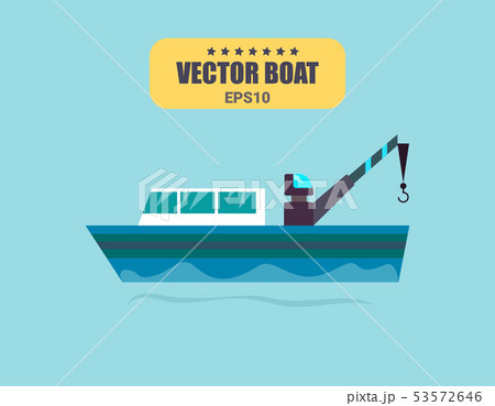 Ship at sea transport, shipping boats in vector Ship at sea transport, shipping boats in vector 53572646