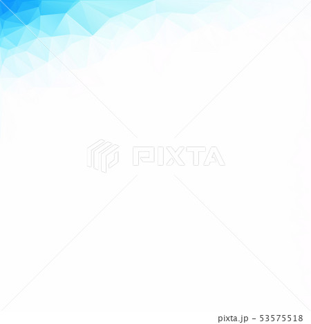 Blue Polygonal Mosaic Background  53575518