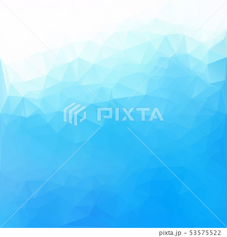 Blue Polygonal Mosaic Background  53575522