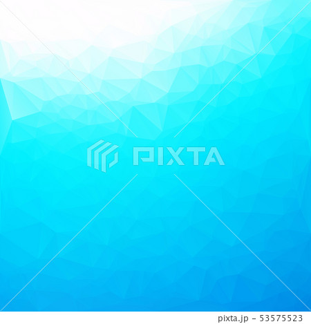 Blue Polygonal Mosaic Background  53575523