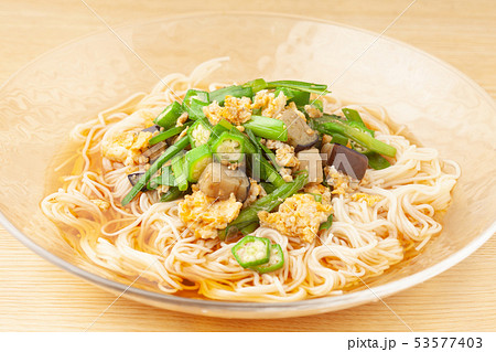 ニラ玉そうめん ニラ玉そうめん 53577403