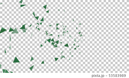 CGパーティクル トライアングル 53583989