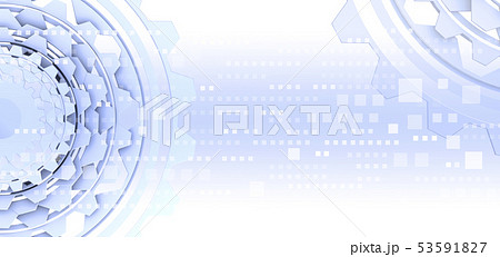 抽象的、未来的、技術、ビジネスの背景 抽象的、未来的、技術、ビジネスの背景 53591827
