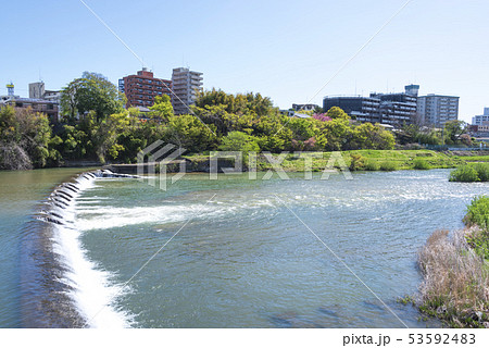 仙台市 広瀬川 愛宕堰 川 水 仙台市 広瀬川 愛宕堰 川 水 53592483