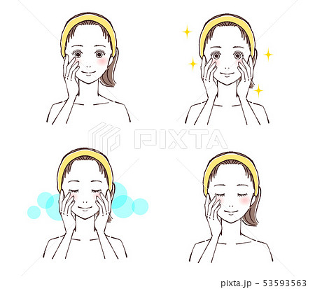 美容 女性の顔 美容 女性の顔 53593563