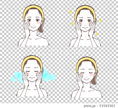 美容 女性の顔 美容 女性の顔 53593563