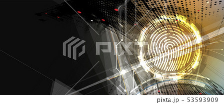 Abstract fingerprint technology business 53593909