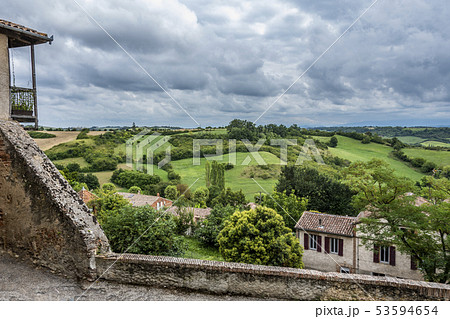 Viewpoint of the old village of Saint Yvars in the 53594654