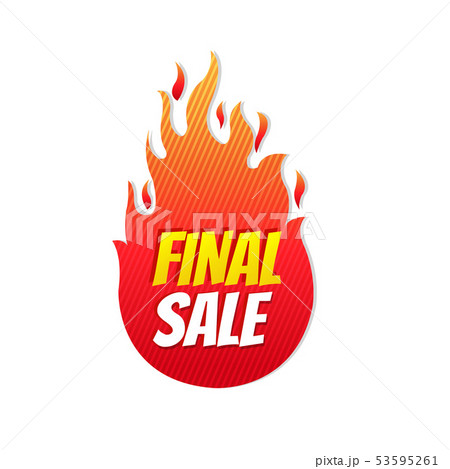 Final Sale Label Isolated Transparent Background 53595261