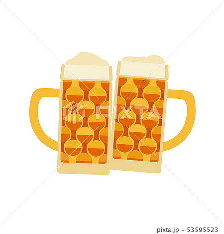 Hand drawn Oktoberfest design elements 53595523
