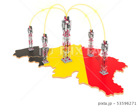 Mobile communications in Belgium 53596271