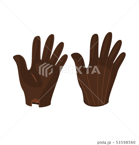 Vector illustration of accessory and style icon. Set of accessory and distinctive stock symbol for 53598560