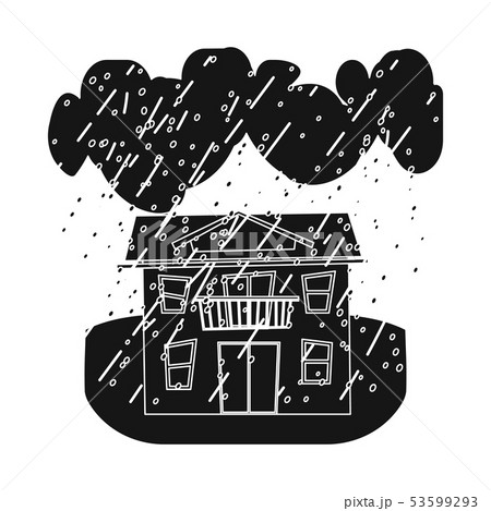 Isolated object of calamity and crash symbol. Set of calamity and disaster stock vector illustration 53599293