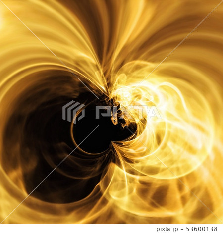 抽象的な光の渦 53600138