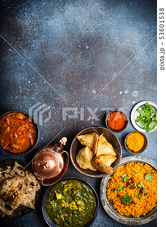 Authentic Indian dishes and snacks Authentic Indian dishes and snacks 53601538