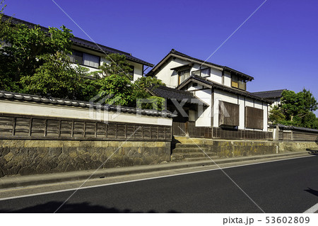 島根県松江市　松江城周辺　塩見縄手 53602809