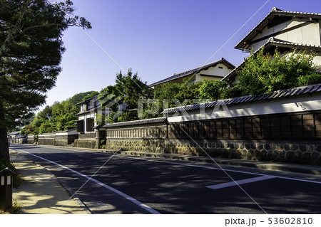 島根県松江市　松江城周辺　塩見縄手 53602810