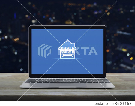 Business home service online concept 53603168