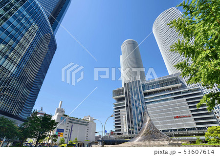 名古屋駅前・都市風景 53607614