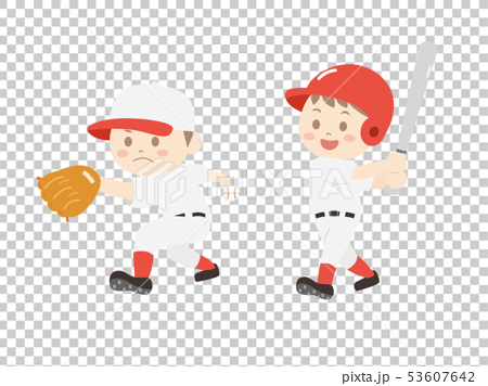 野球選手1のイラスト素材 53607642 Pixta