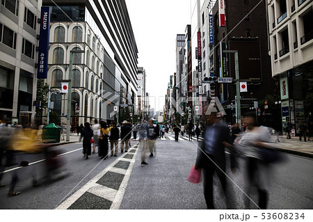 銀座の歩行者天国 53608234