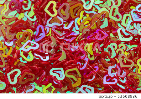 Abstract a shiny heart shape texture for love and 53608936