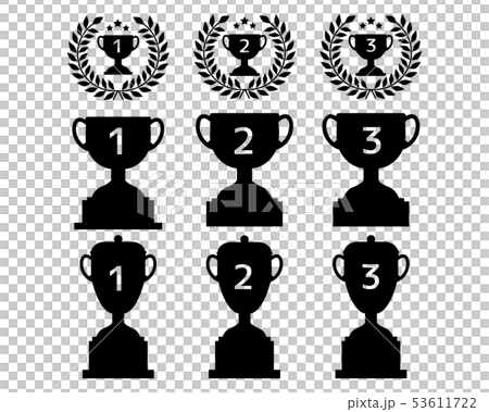 王冠 数字 月桂樹 ランキング フラグ トロフィー 王冠 数字 月桂樹 ランキング フラグ トロフィー 53611722