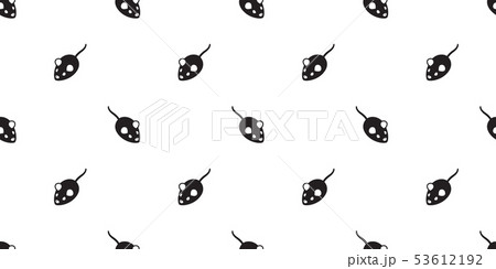 mouse seamless pattern vector rat cat isolated 53612192