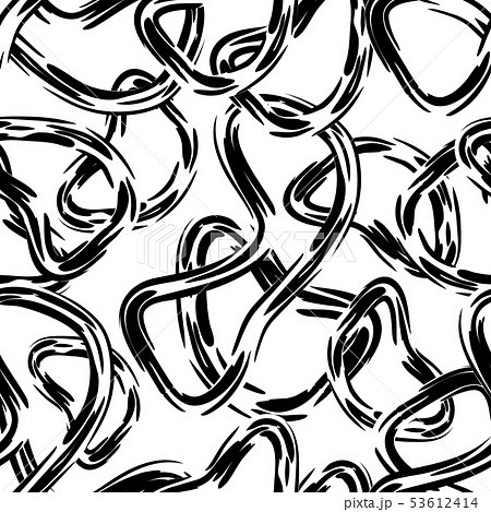 Trendy animal pattern with ornated bands. Trendy animal pattern with ornated bands. 53612414