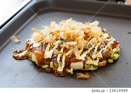 おうちのホットプレートでお好み焼き 53614999