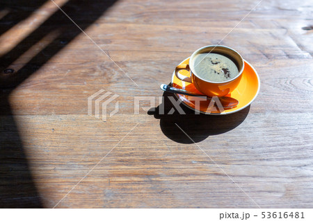 hot milk coffee with late art on top hot milk coffee with late art on top 53616481